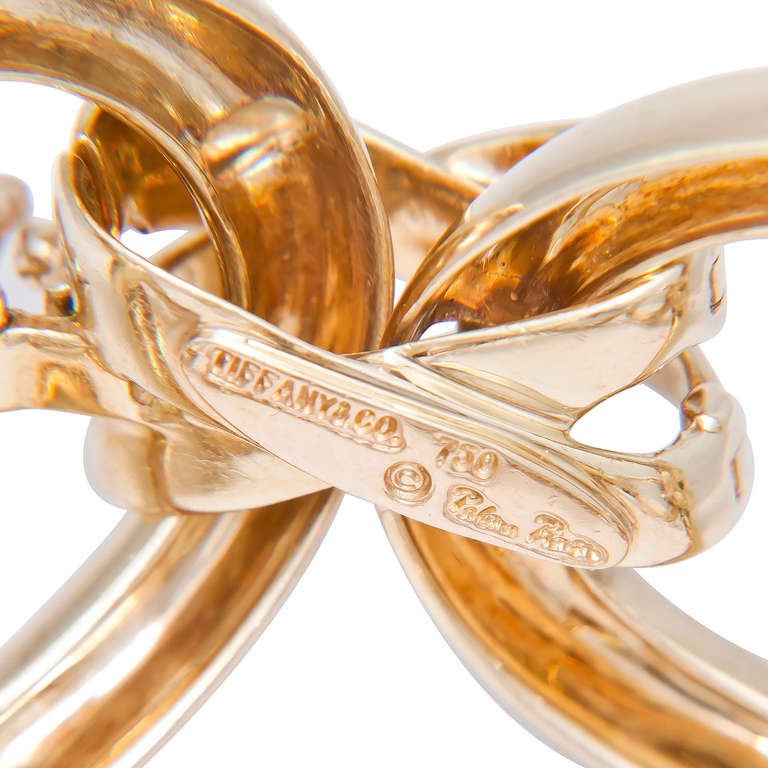 Women's Tiffany & Co. Paloma Picasso Gold X Link Bracelet