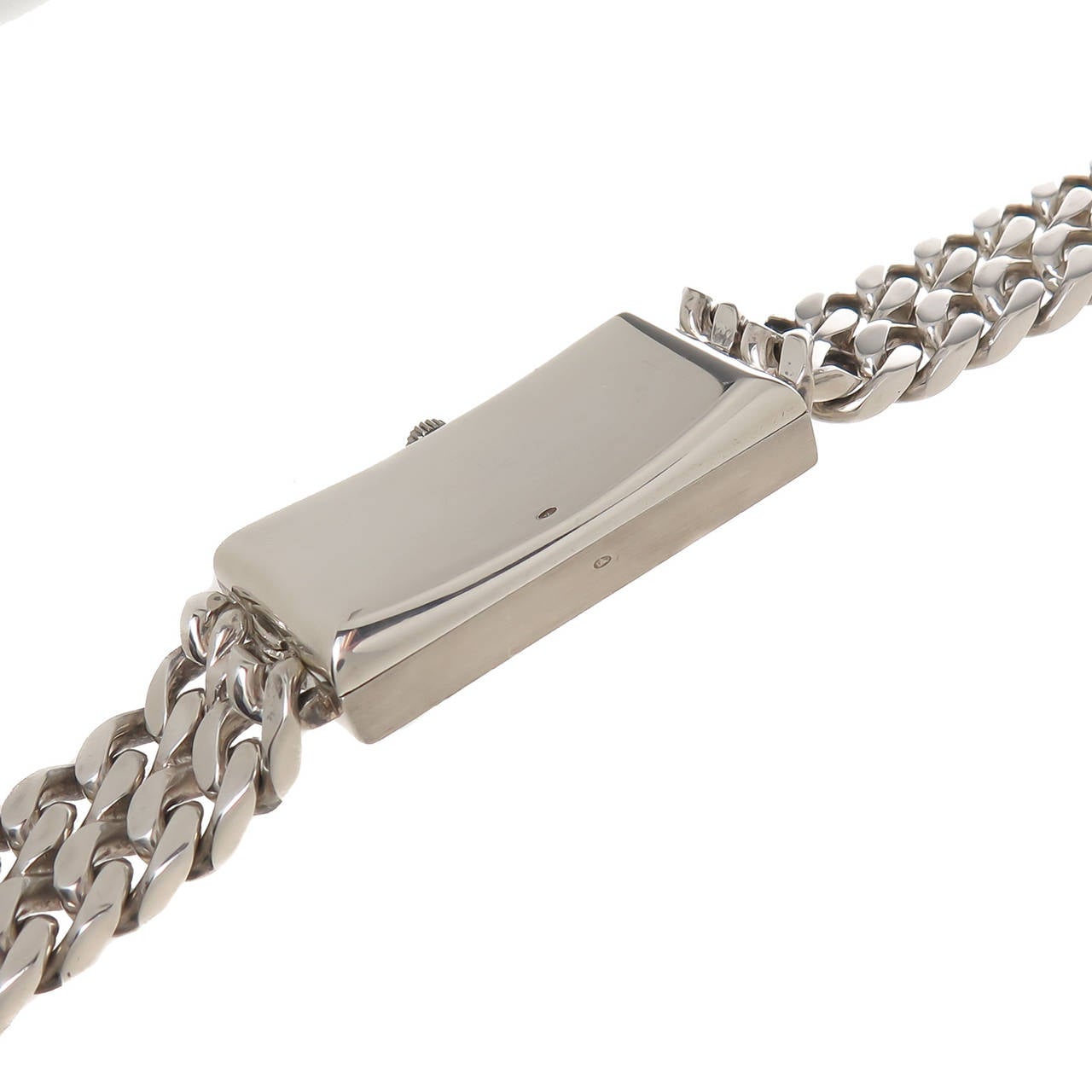 Women's or Men's Omega Sterling Silver DeVille Wristwatch