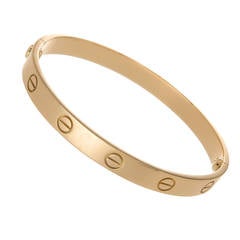 Cartier Classic Gold Love Bracelet