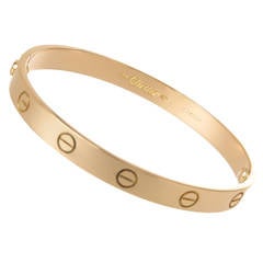 Cartier Classic Gold Love Bracelet