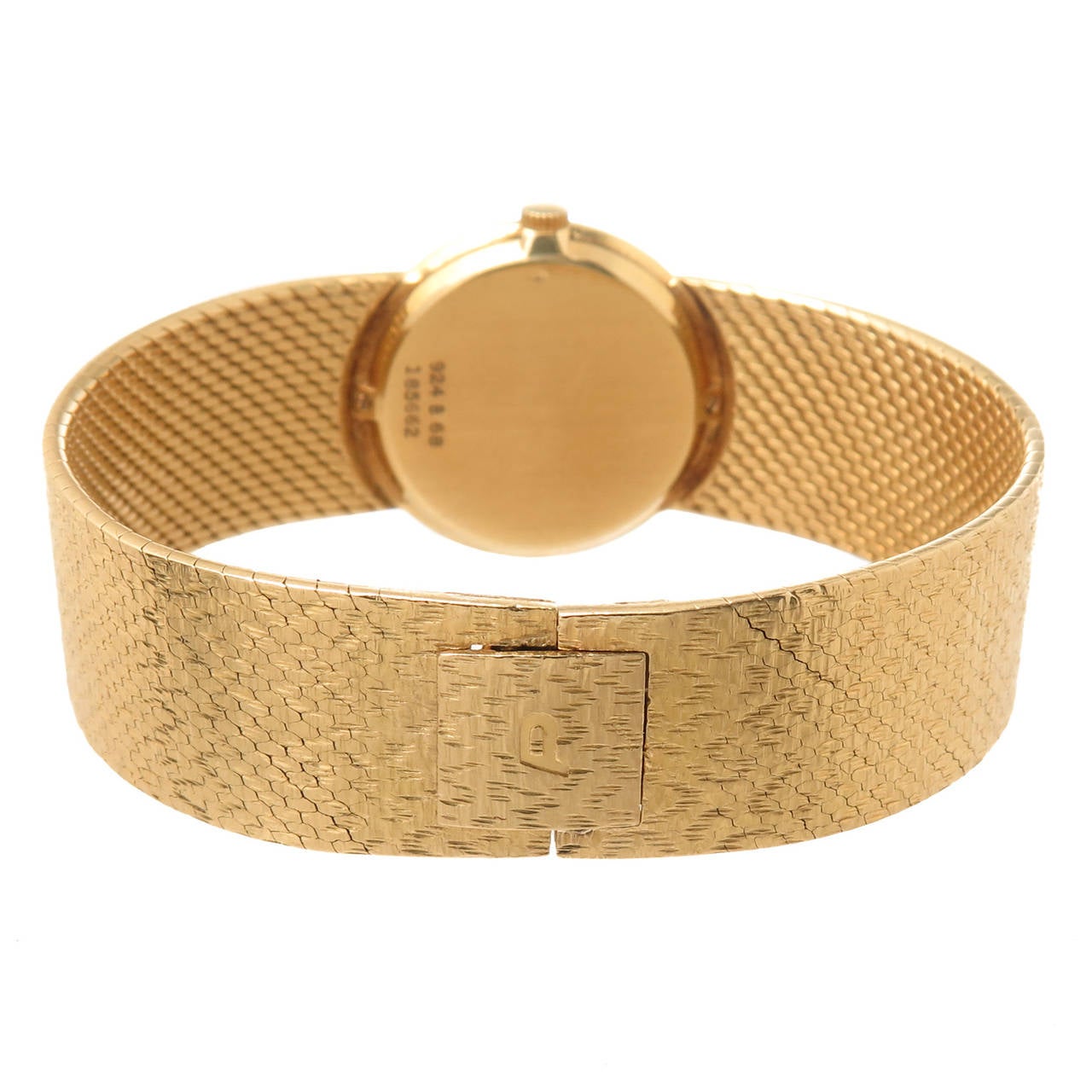 Women's Piaget Lady's yellow Gold Bracelet Wristwatch