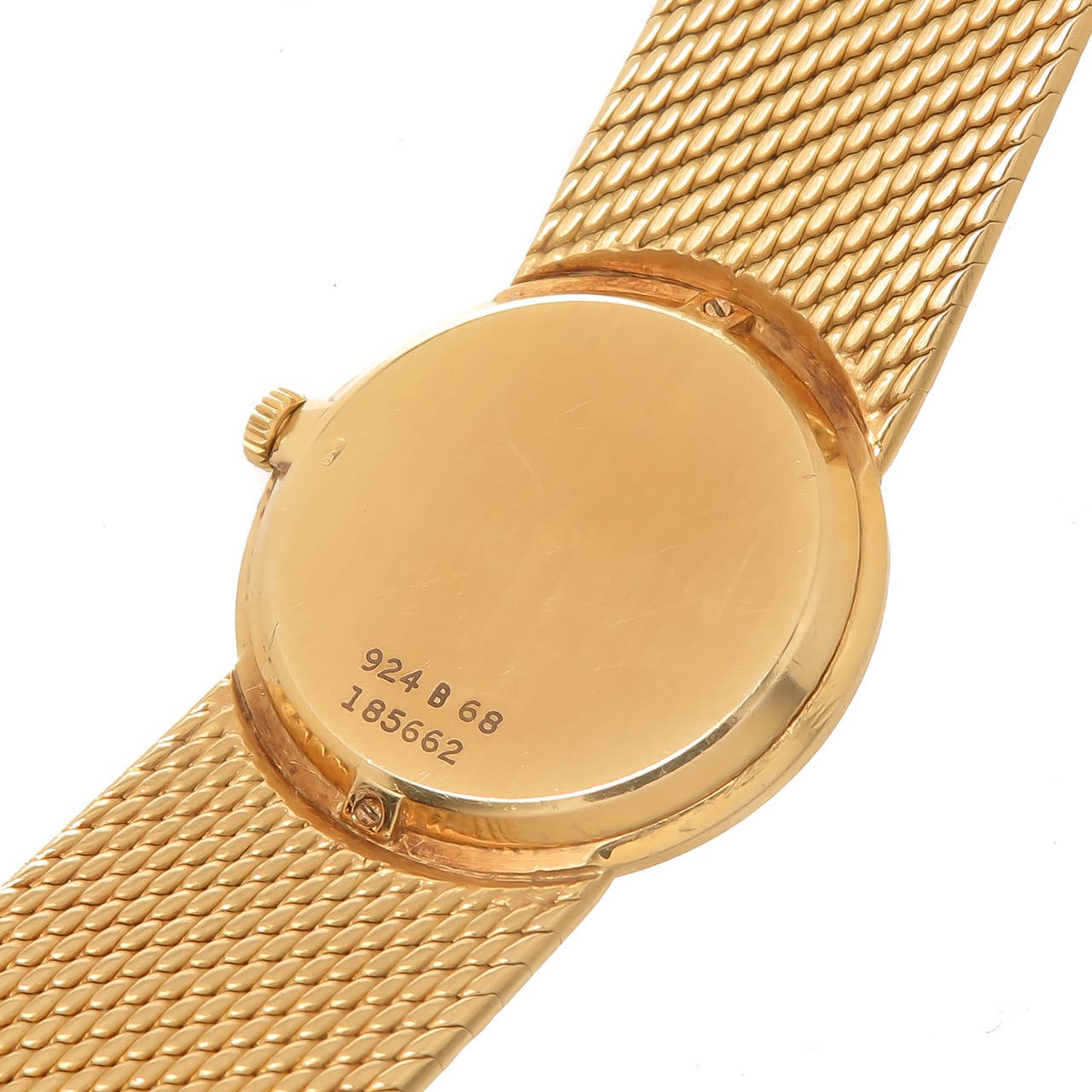 Piaget Lady's yellow Gold Bracelet Wristwatch 1