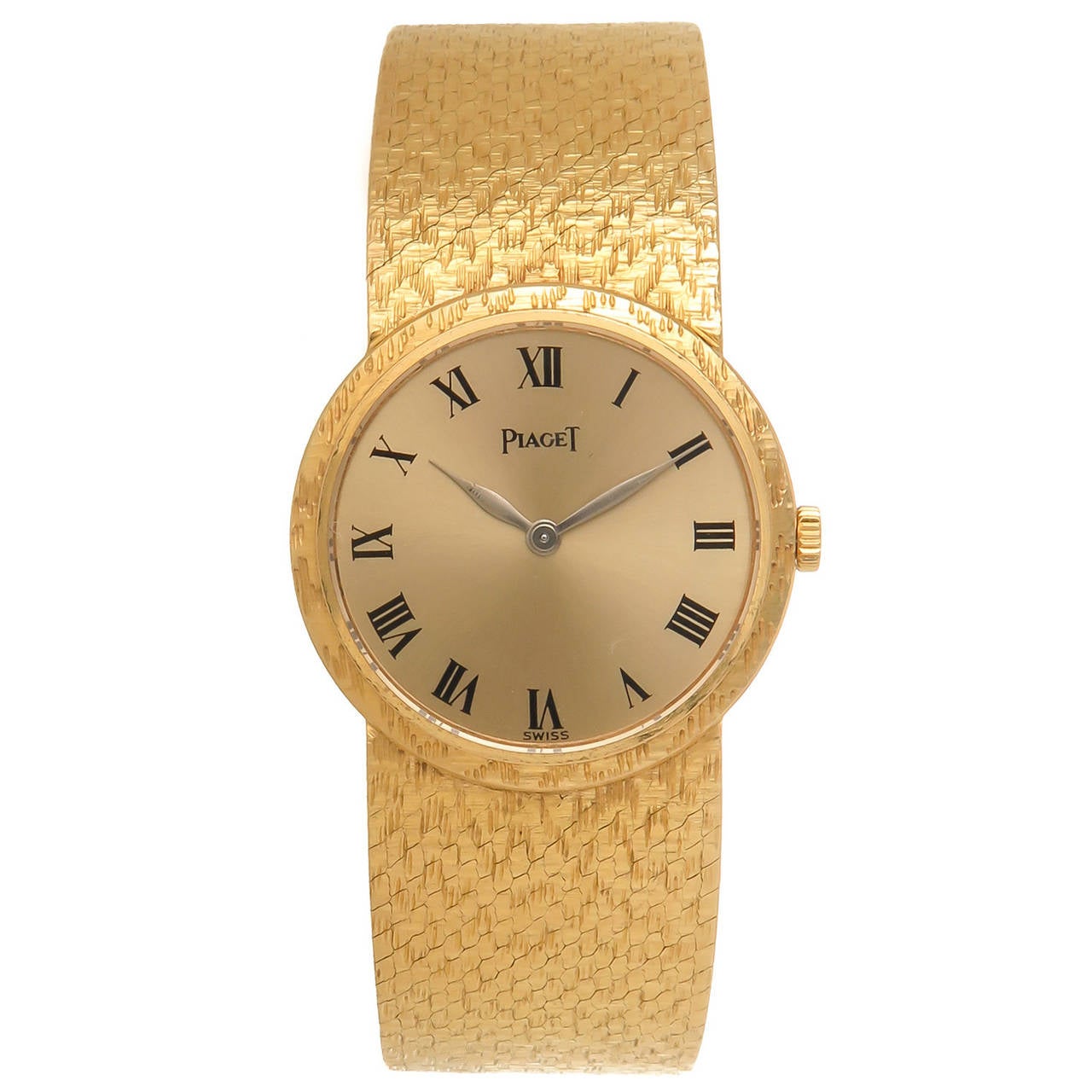 Piaget Lady's yellow Gold Bracelet Wristwatch