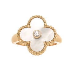 Van Cleef & Arpels Alhambra Ring