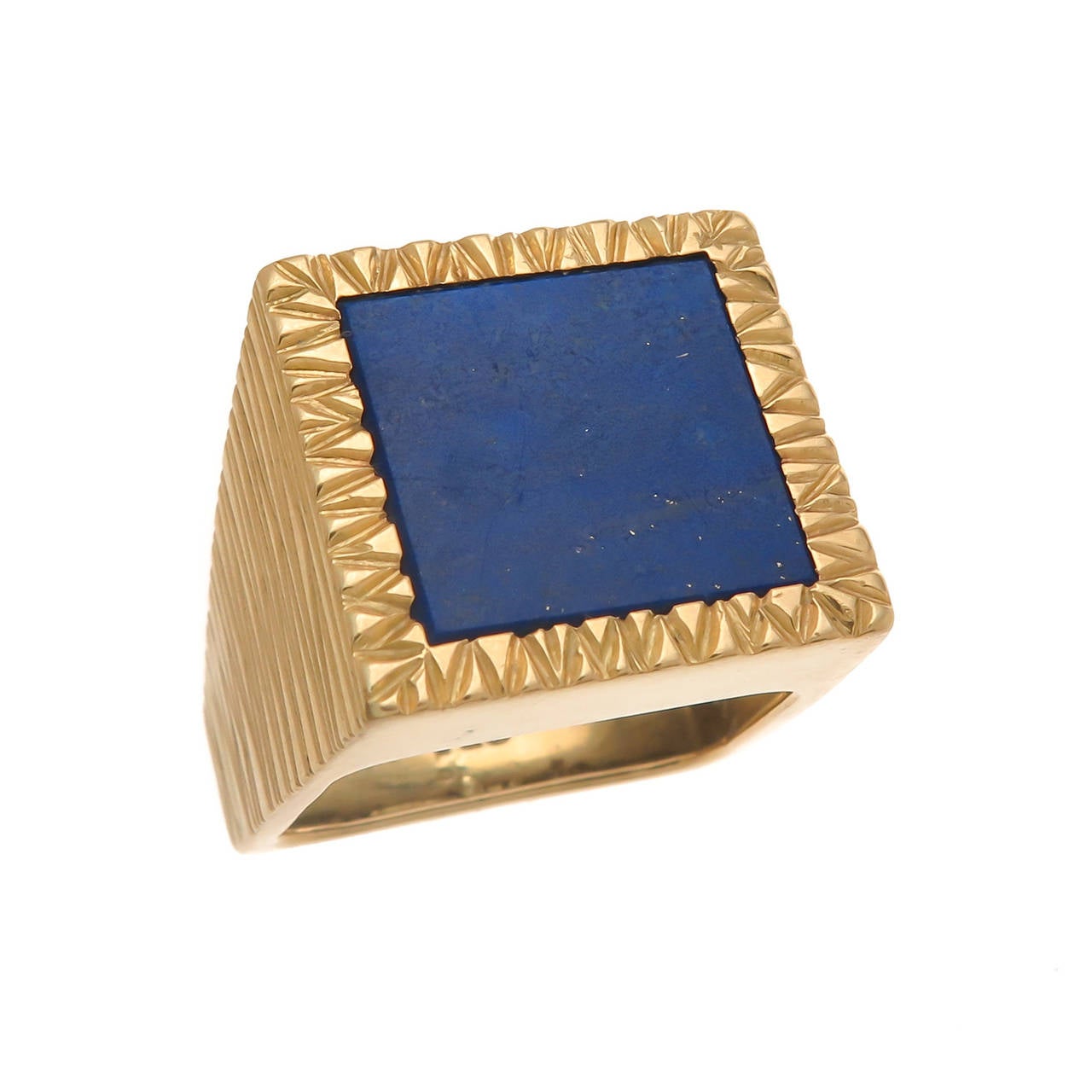 Andrew Grima Lapis Gold Ring 2