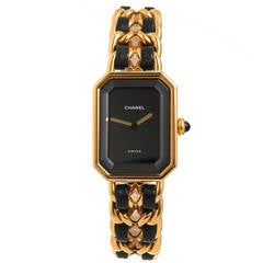 Used Chanel Lady's Yellow Gold Premiere Quartz Wristwatch