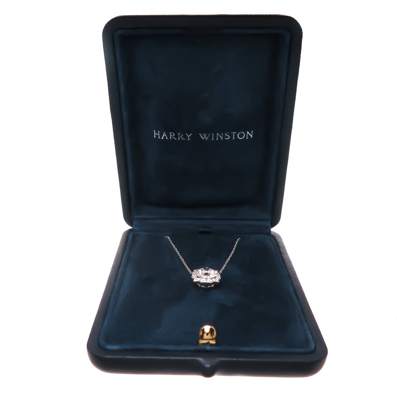 harry winston solitaire necklace