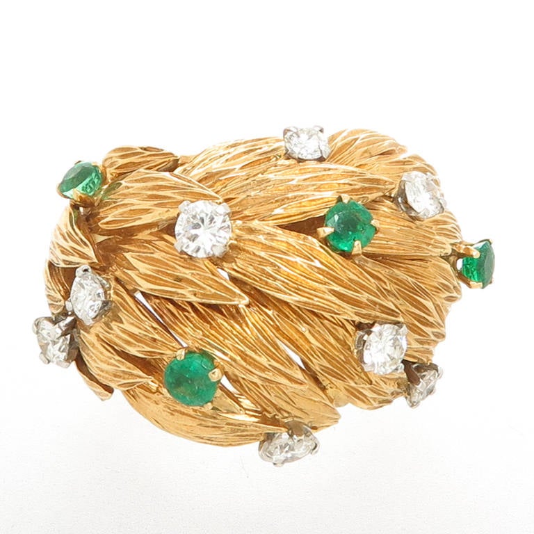 Georges L'Enfant Gem Set Gold Ring