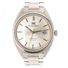 IWC Stainless Steel Yacht Club Automatic Wristwatch