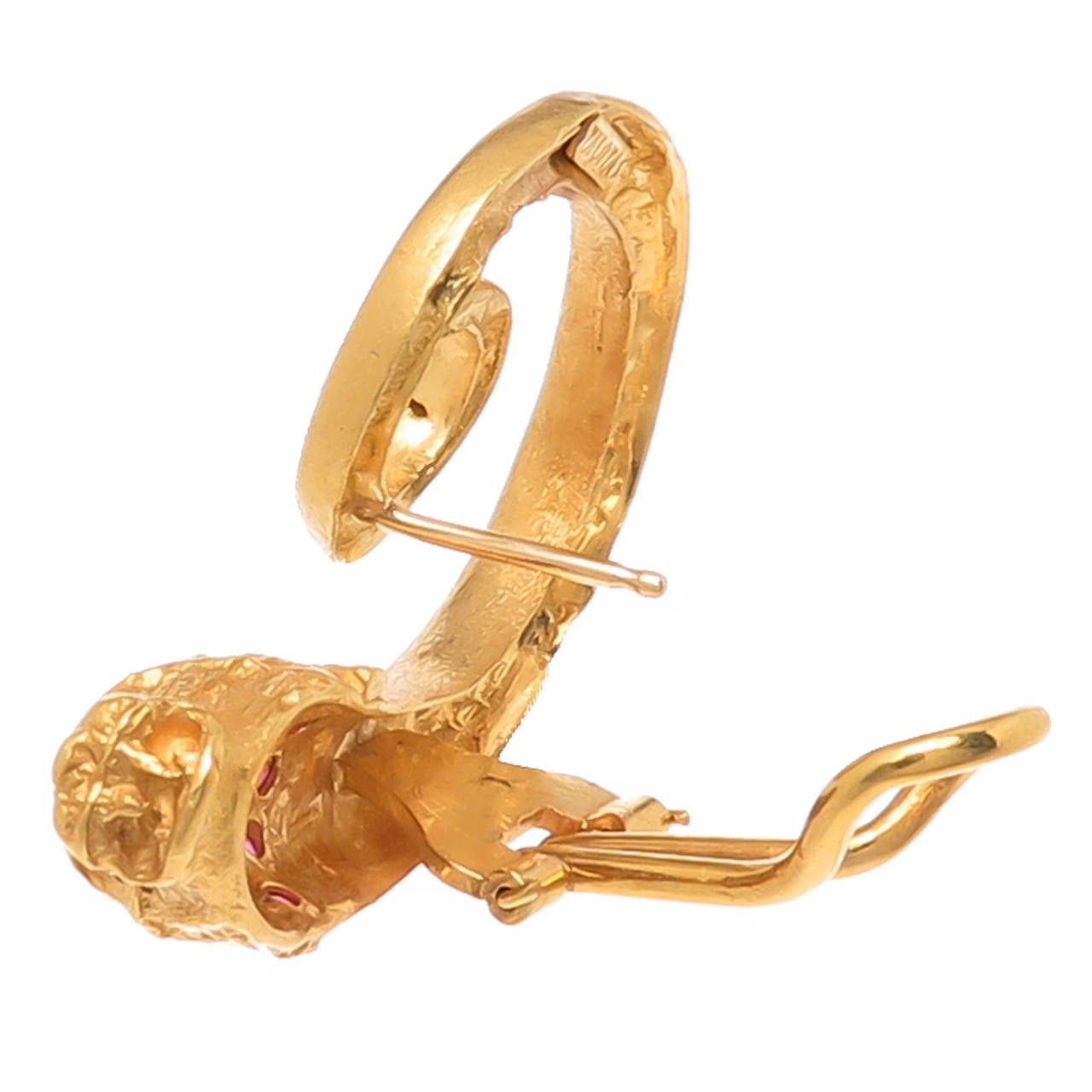 Women's Zolotas Yellow Gold Chimera Earrings