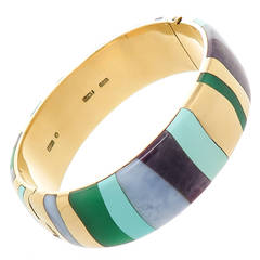 Tiffany & Co. Stone Set Bangle Bracelet