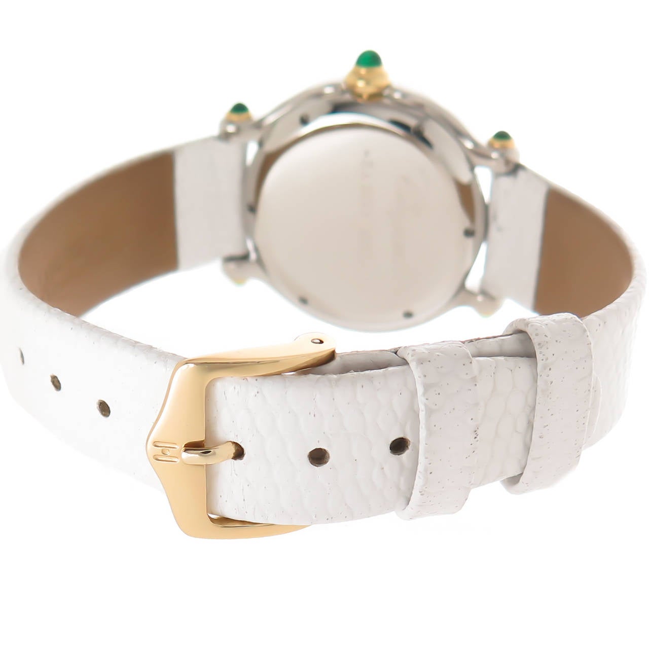Chopard Lady's Stainless Steel, Yellow Gold and Diamond Happy Sport Wristwatch 1
