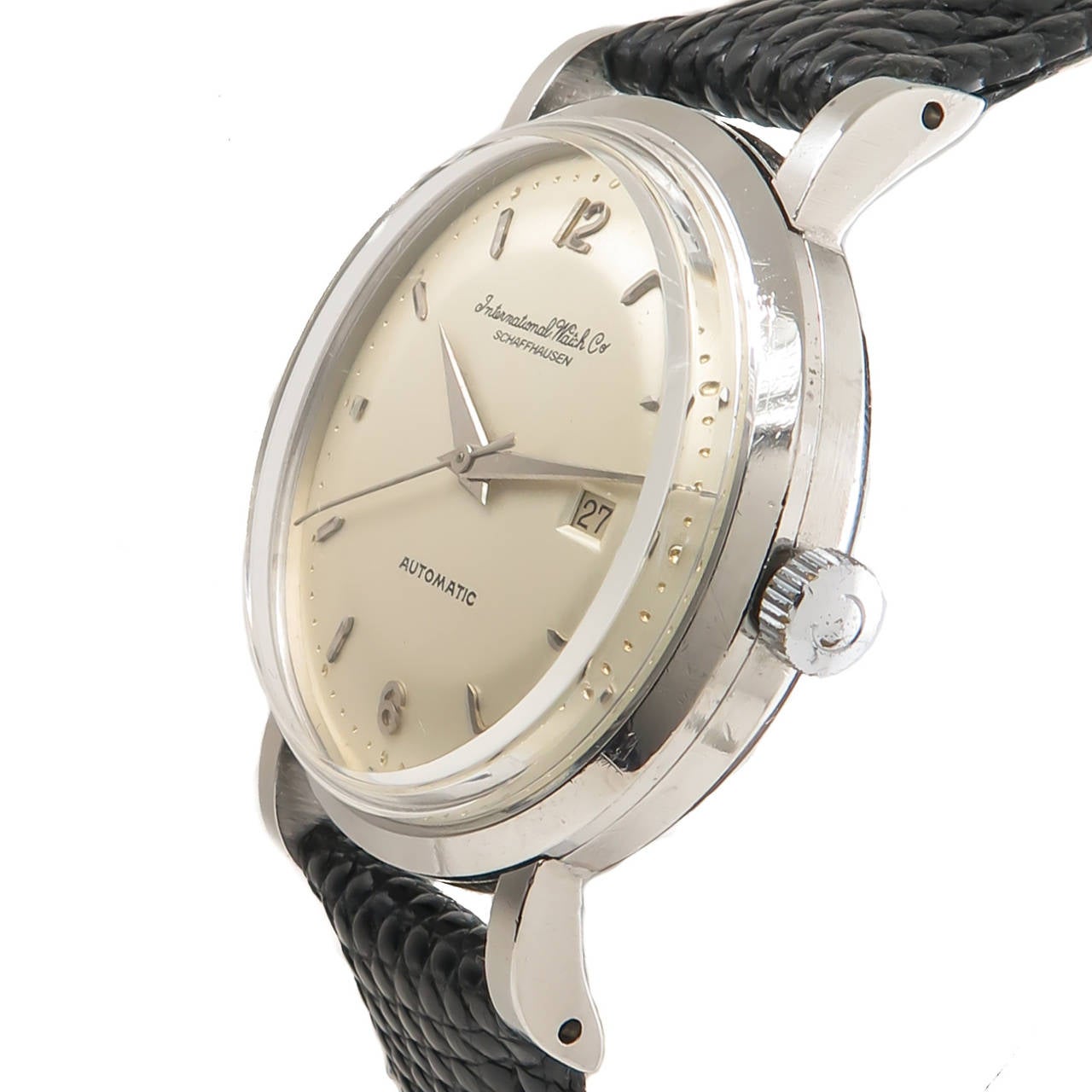 IWC Stainless Steel Automatic Wristwatch with Date circa 1960 at ...