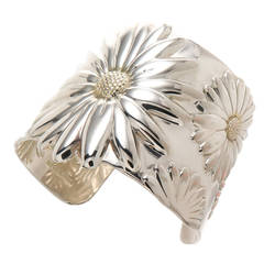 Tiffany & Co. Large Daisy Cuff Bracelet