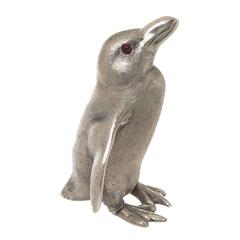 Buccellati Silver and Gem set Penguin figure