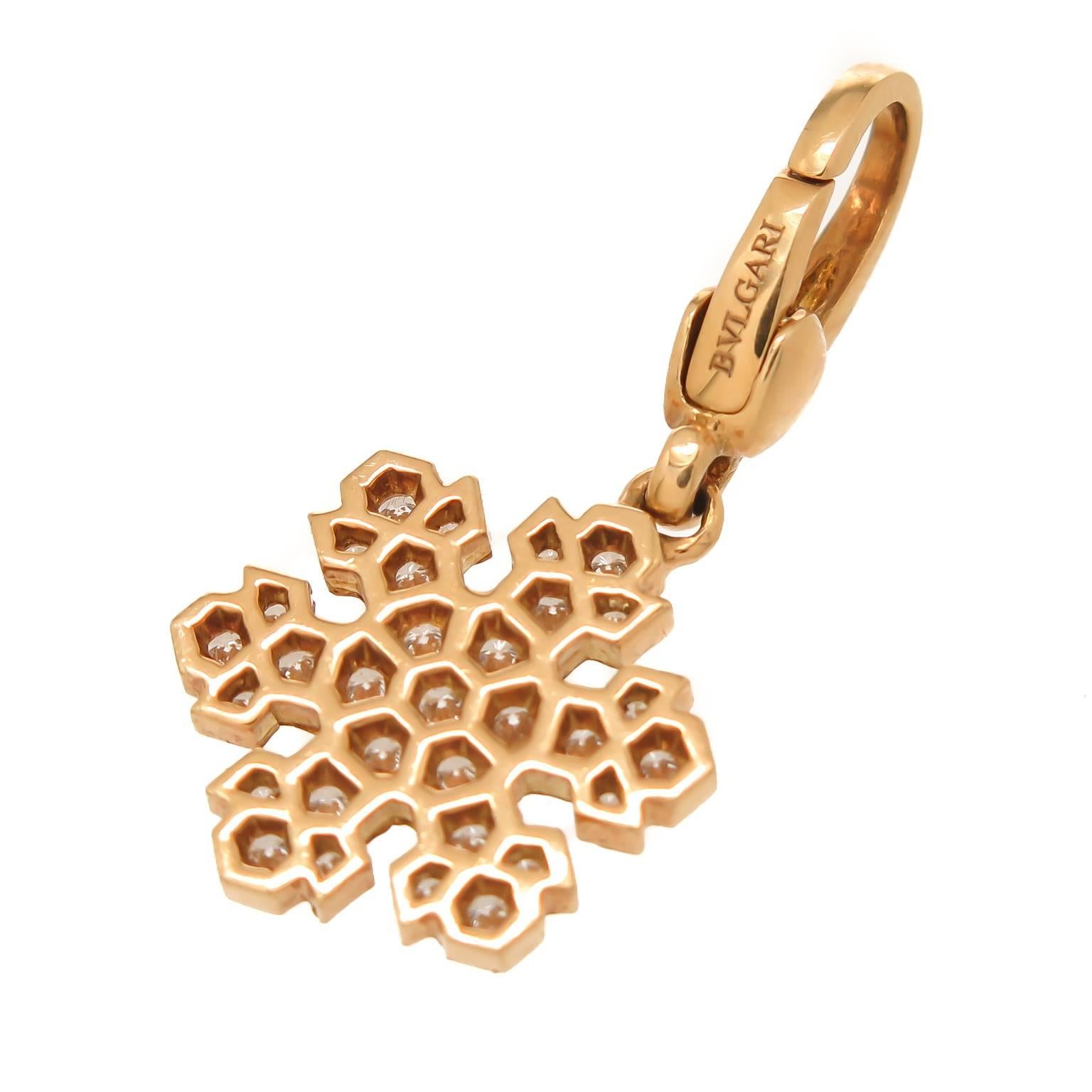 gold snowflake bracelet