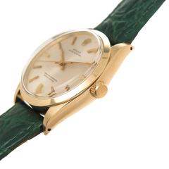 Rolex yellow Gold Reference 1005 Self Winding Wristwatch