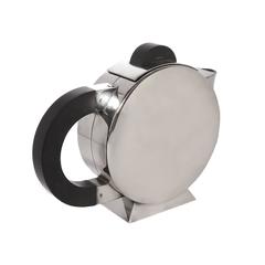 Christofle Art deco Silber Teller und Holz Teeservice