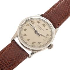 Patek Philippe stainless steel Calatrava wristwatch Ref 96