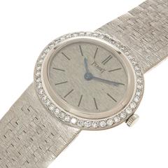 Piaget White Gold and Diamond Ladies Watch