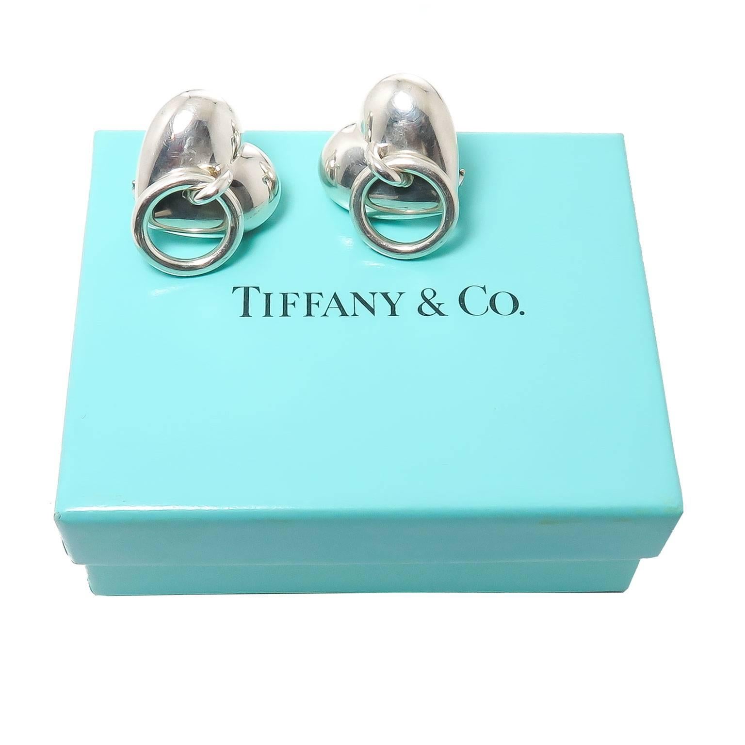 tiffany heart dangle earrings