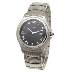 Cartier Santos Ronde Steel Large Quartz Wrist Watch