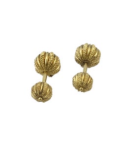 Tiffany & Company Jean Schlumberger 18k Yellow Gold Cufflinks