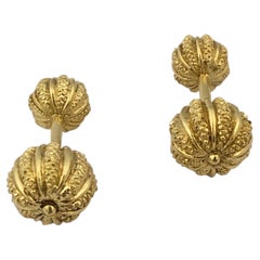 Gemelos de Tiffany & Company, diseño de Jean Schlumberger, en oro amarillo de 18 quilates
