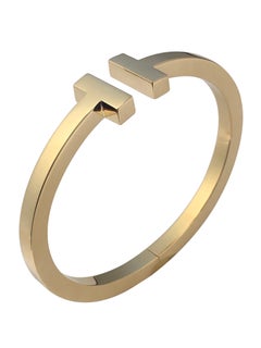 Tiffany & Company „T“ – Großes Armreif-Armband aus Gelbgold