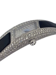 Cartier Himalia White Gold and Diamond Ladies Wrist Watch