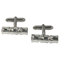 Tiffany & Company Sterling Bamboo Cufflinks