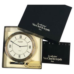 Van Cleef & Arpels "La Collection" Desk Clock with Alarm