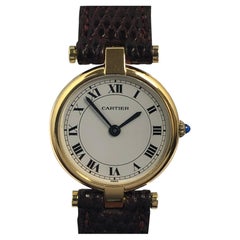 Cartier Vendome Classic Yellow Gold Ladies Quartz Wrist Watch