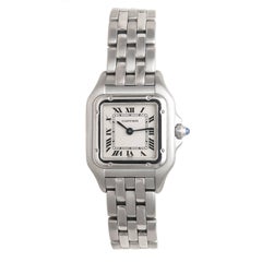Cartier Ladies Stainless Steel Panther Quartz Wristwatch
