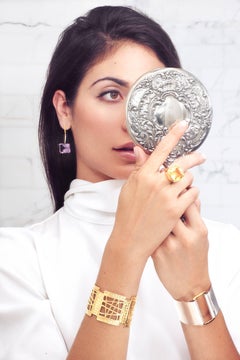 Joan Hornig "Empower" 20 Carat Beryl Gold Cocktail Ring
