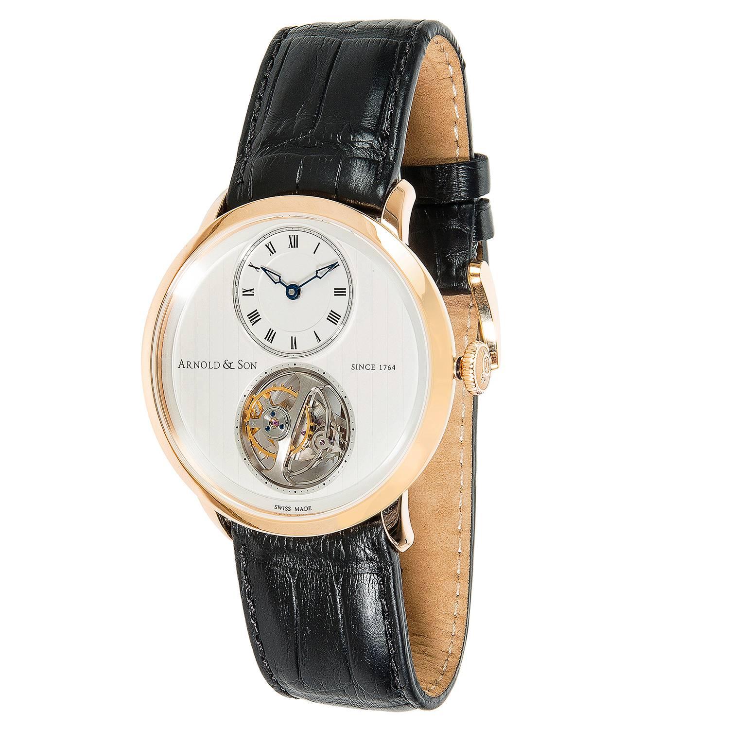 Arnold and Son Utte Tourbillon Limited Edition 18.3.1.01 Men's Watch in Gold