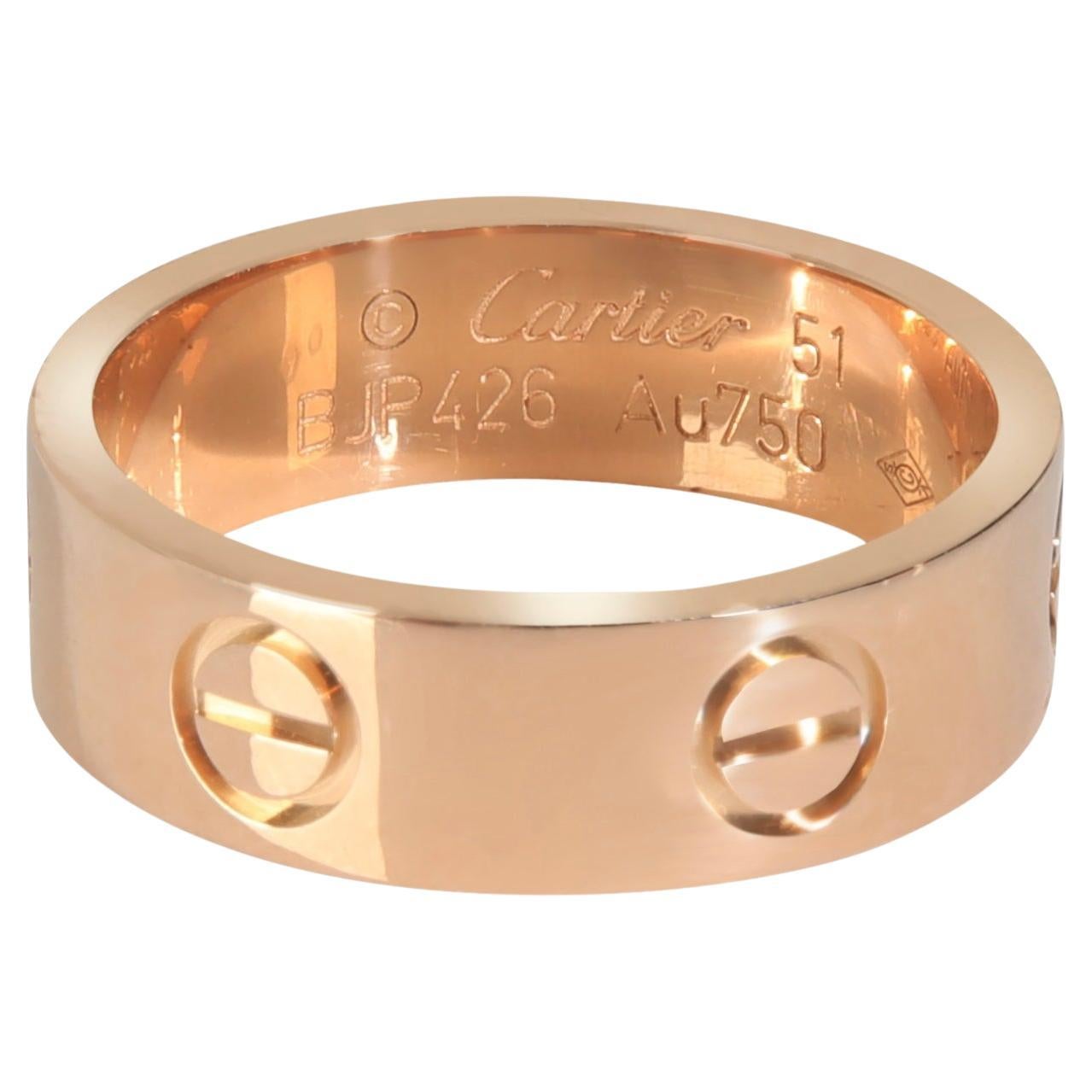 Anillo Amor Cartier (Oro rosa)