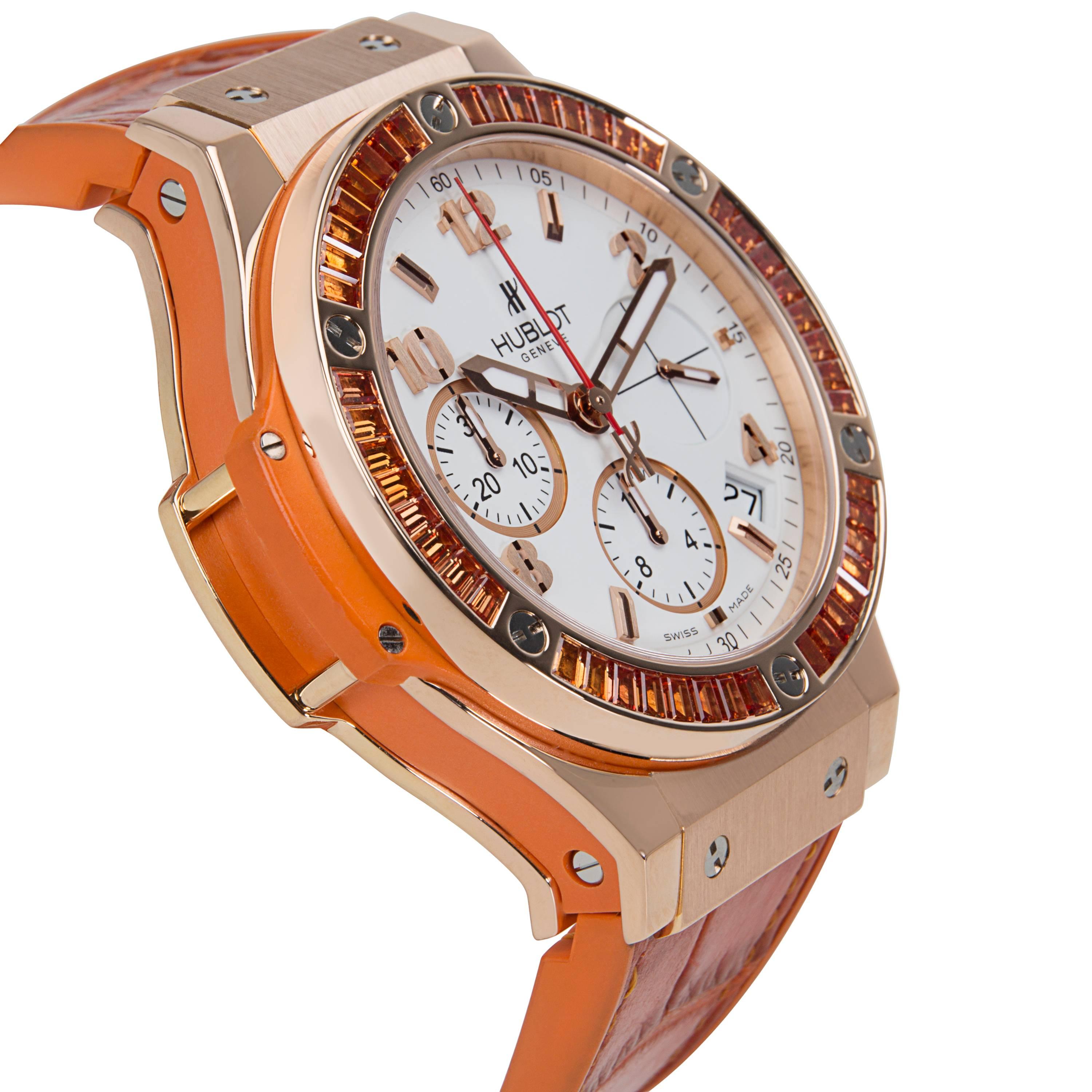 Hublot Big Bang Tutti Frutti 341.PO.2010.LR.1906 Watch in Rose Gold In Excellent Condition In New York, NY
