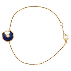 Bracciale Cartier Amulette in lapislazzuli e oro giallo 18 carati