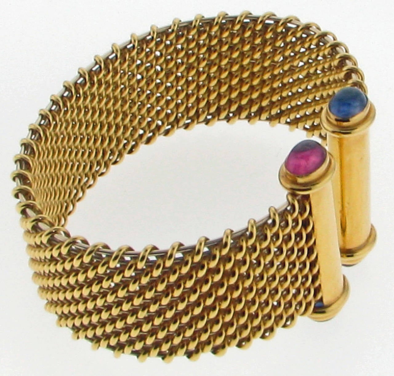 Gold cuff bracelet