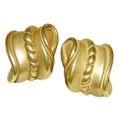 1990s Keiselstein-Cord Gold Ear Clips