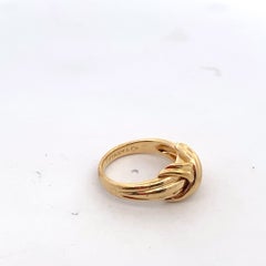 Vintage Tiffany & Co. 18K Yellow Gold Knot Ring, Circa 1990s