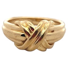 Vintage Tiffany & Co. 18K Yellow Gold Knot Ring, Circa 1990s