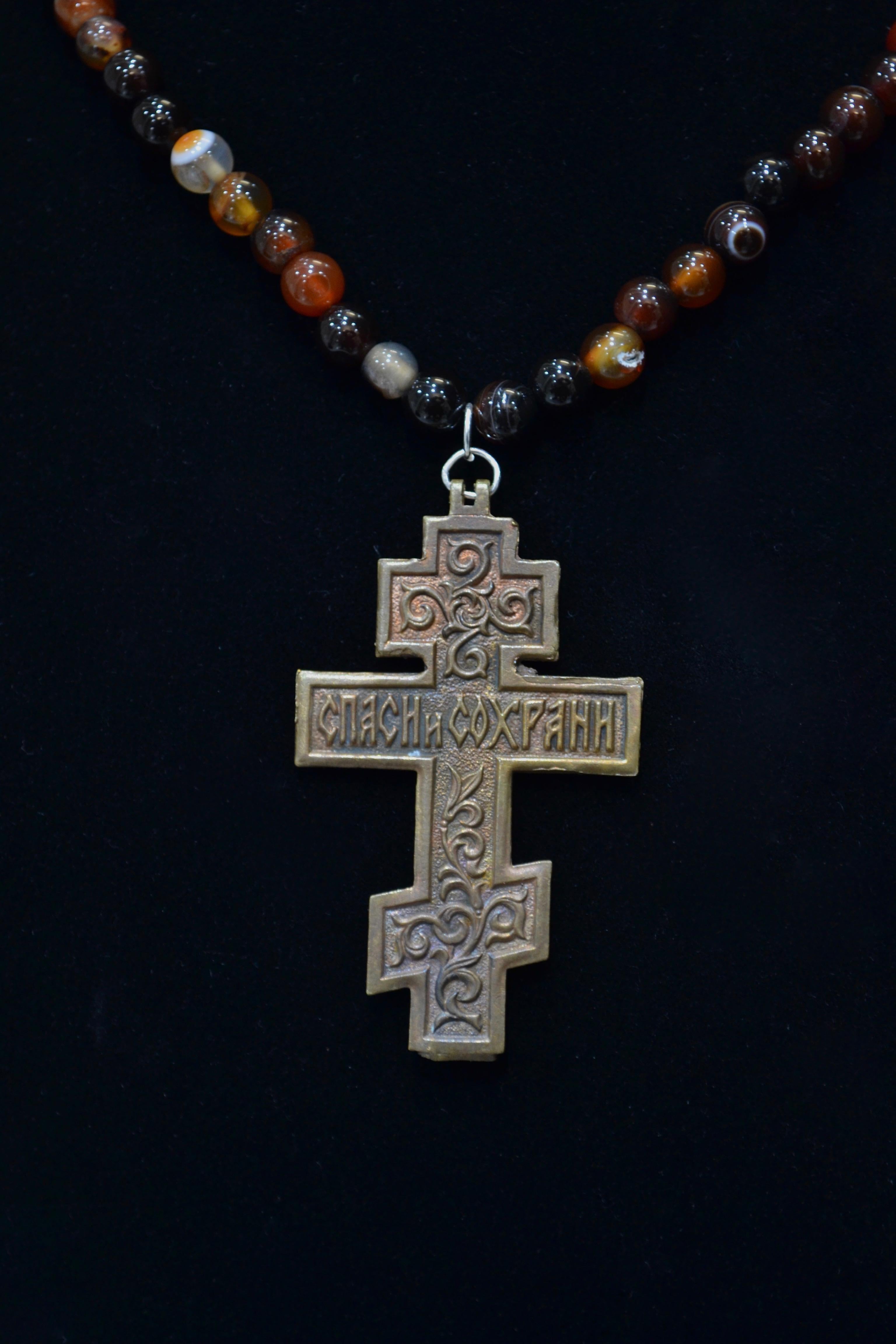 medieval cross pendant