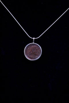 Valens Coin Silver Necklace