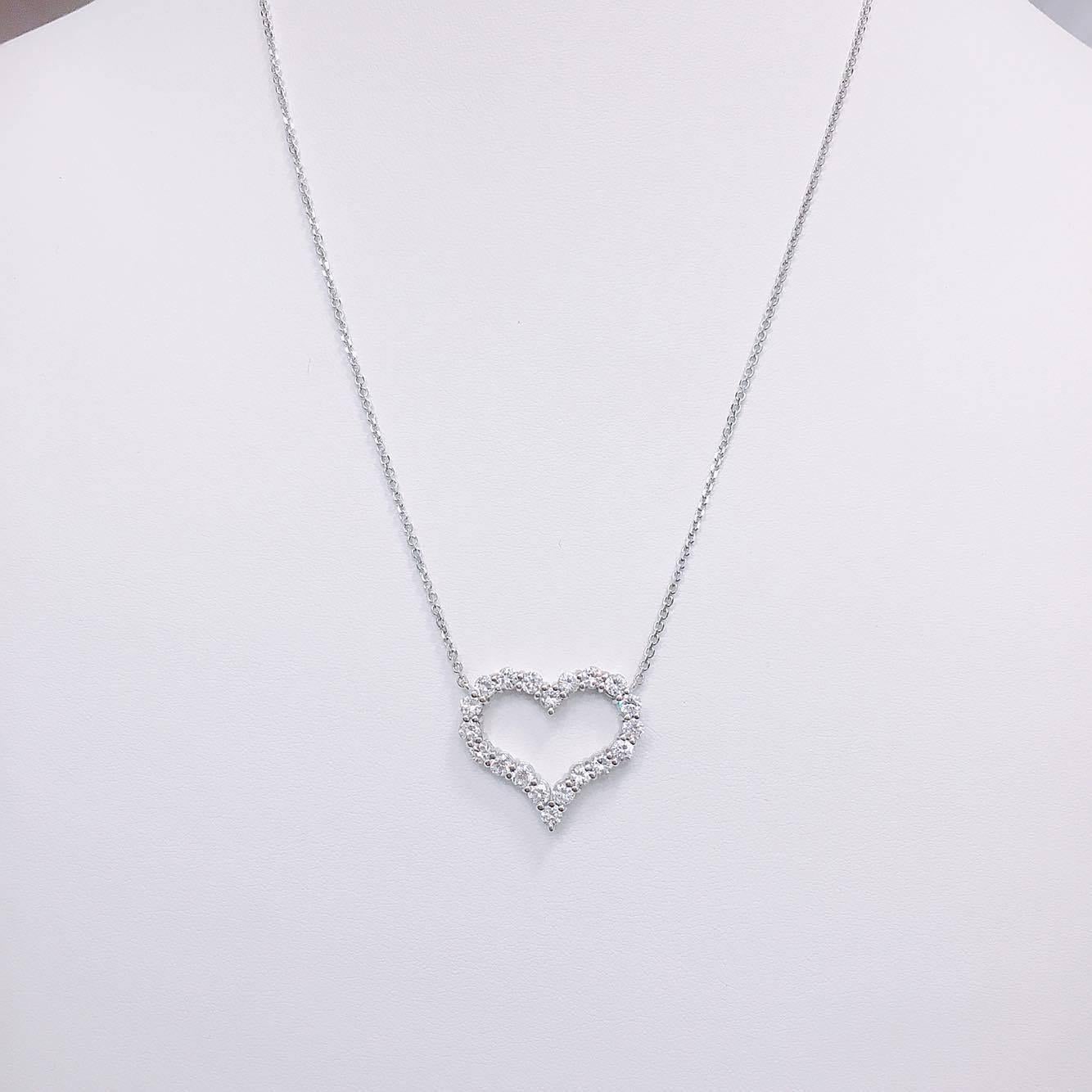 Approx. 2.00 carats total weight diamonds.The finest conflict free diamonds set in our unique diamond necklace. (Standard length is 17inch- 18inch, however we can alter this necklace to any size). 
Can be ordered in 14k or 18k white/yellow/rose gold