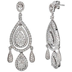 Diamond Dangler Earrings