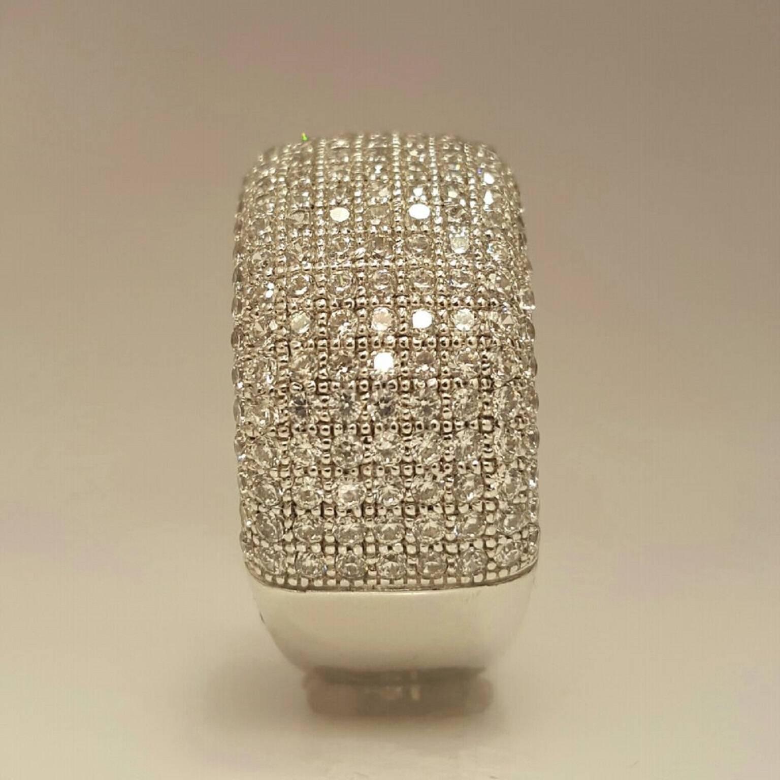 Diamond Gold Micro Pave Ring 1