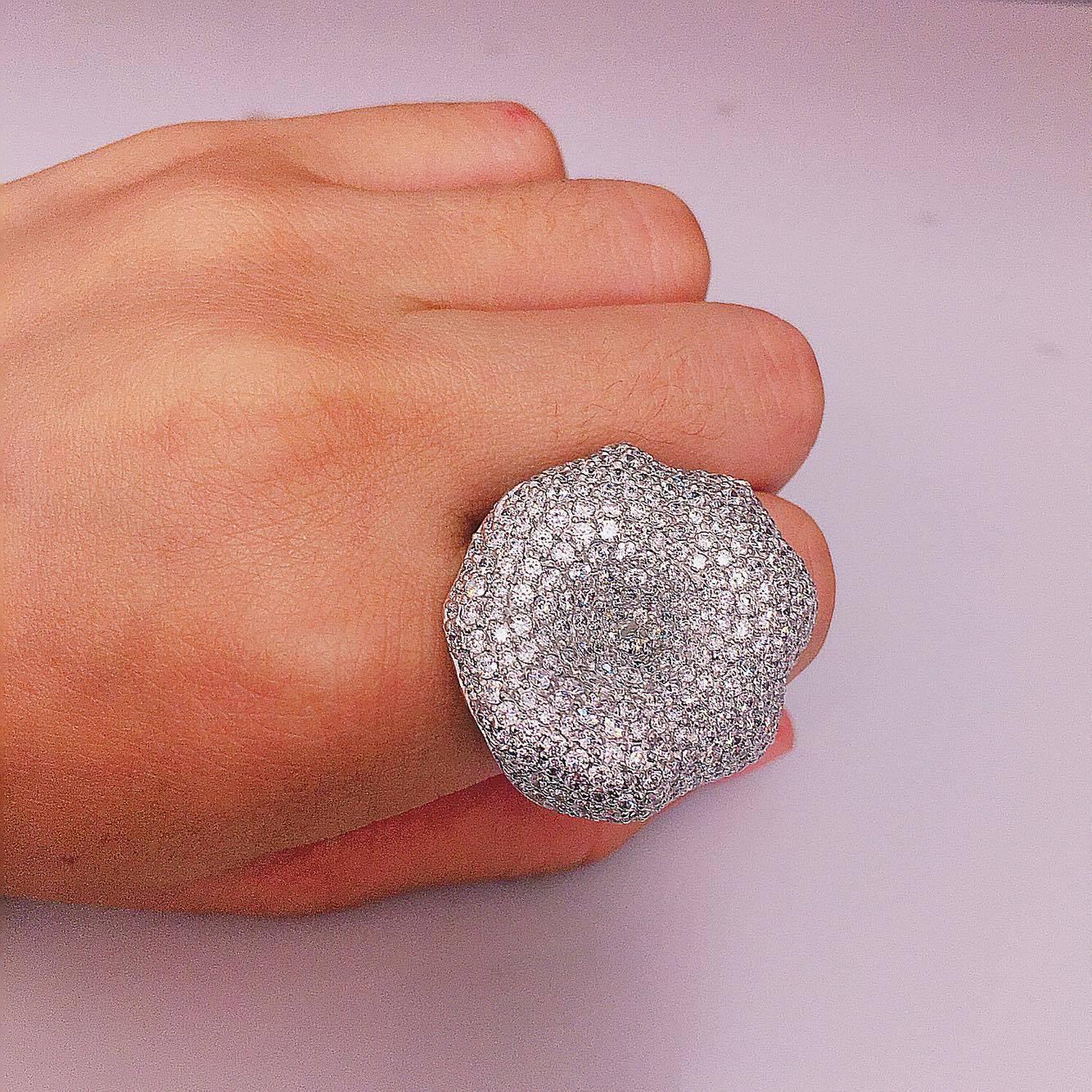 Women's One Of A Kind Diamond Cocktail Ring 