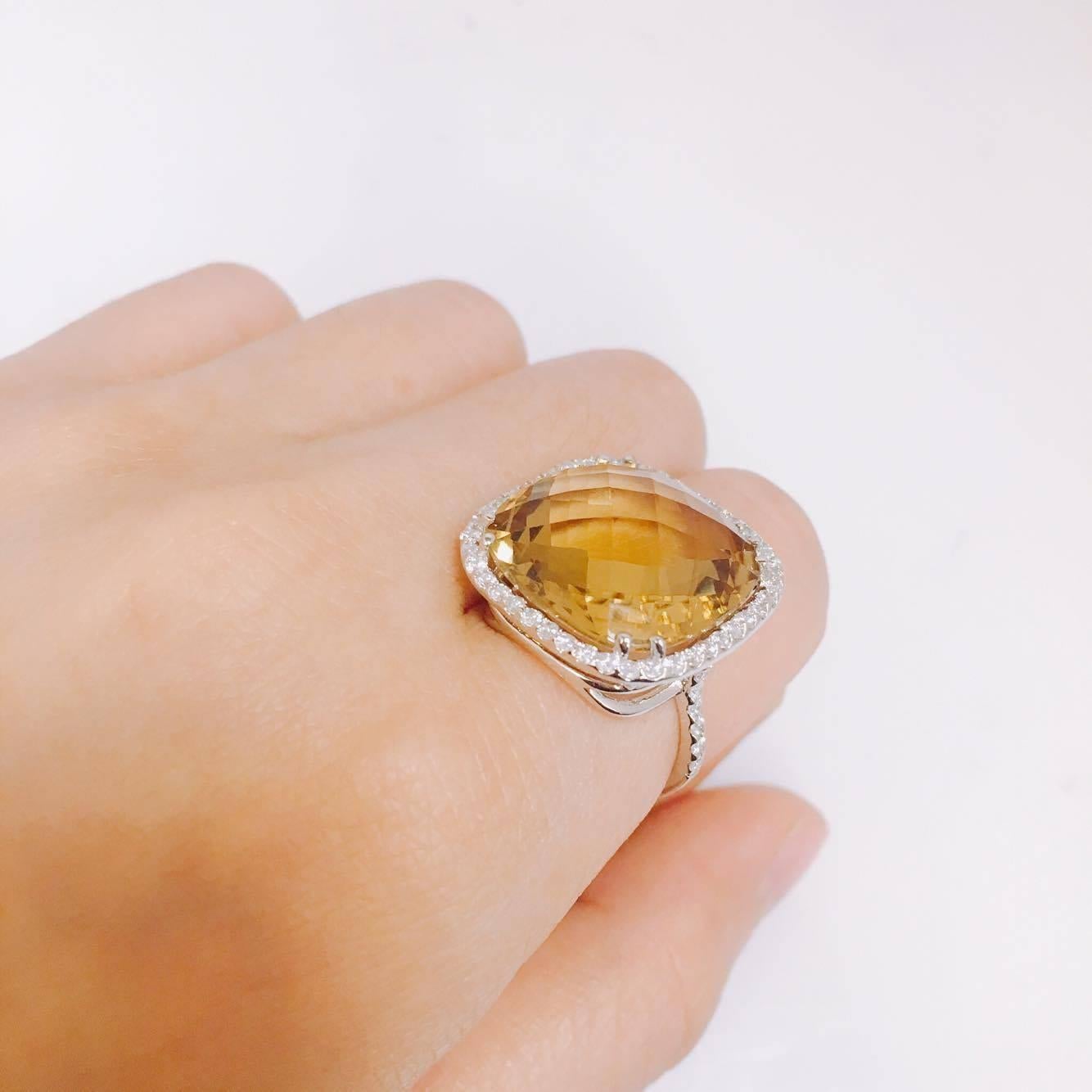19 carat diamond ring